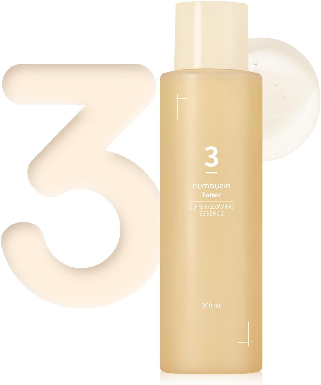Numbuzin - No. 3 Super Glowing Essence Toner [200Ml]